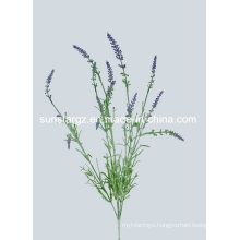 Artificial Plant PE Frosted Lavender for Home Decoration (48917)